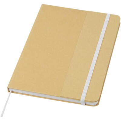 Libreta de tapa dura A5 de cart&oacute;n reciclado "Nelida"